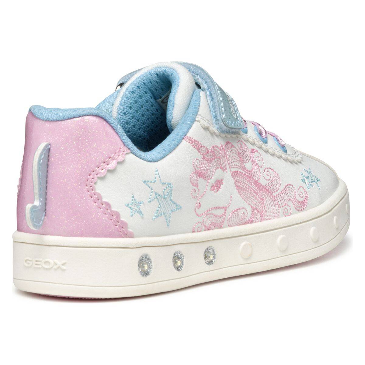 Geox čevelj nizek J558WA J SKYLIN G. A C0406 0BCKC D white/pink 28