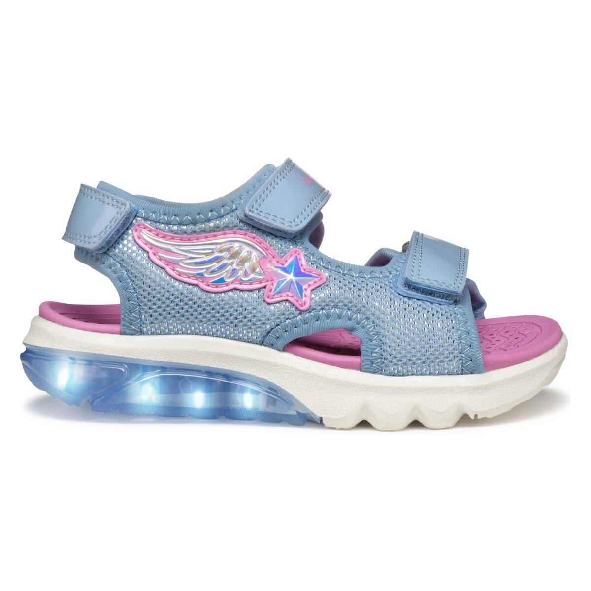 Geox sandal J55MWA J SANDAL CIBERDRON A C4193 0ASKN D sky/fuchsia 26