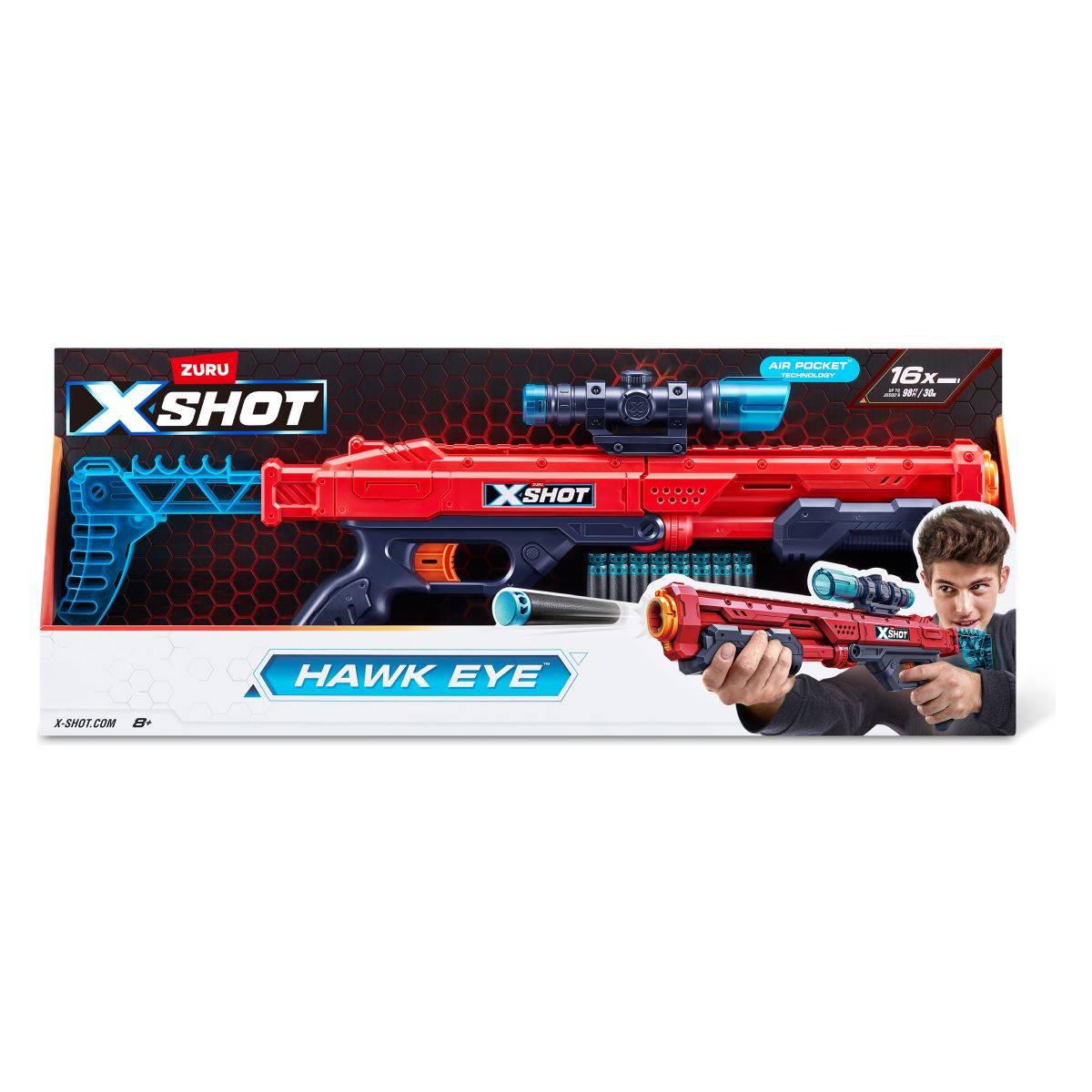 X-shot Excel izstreljevalec Hawk Eye 02204