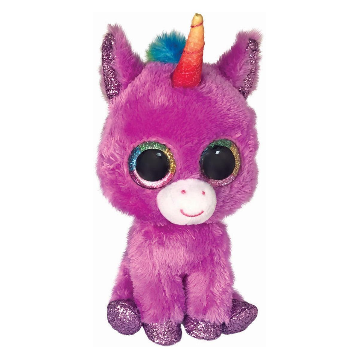 TY Beanie Boos Rosette - ljubičasta unicorn 15 cm