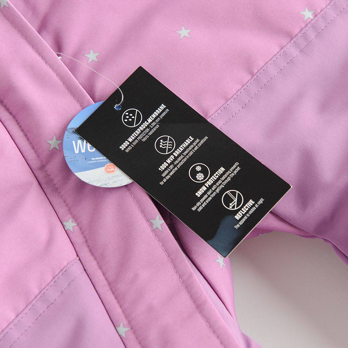 COOL CLUB kombinezon podstavljen COG2702495 Ž Roza 68