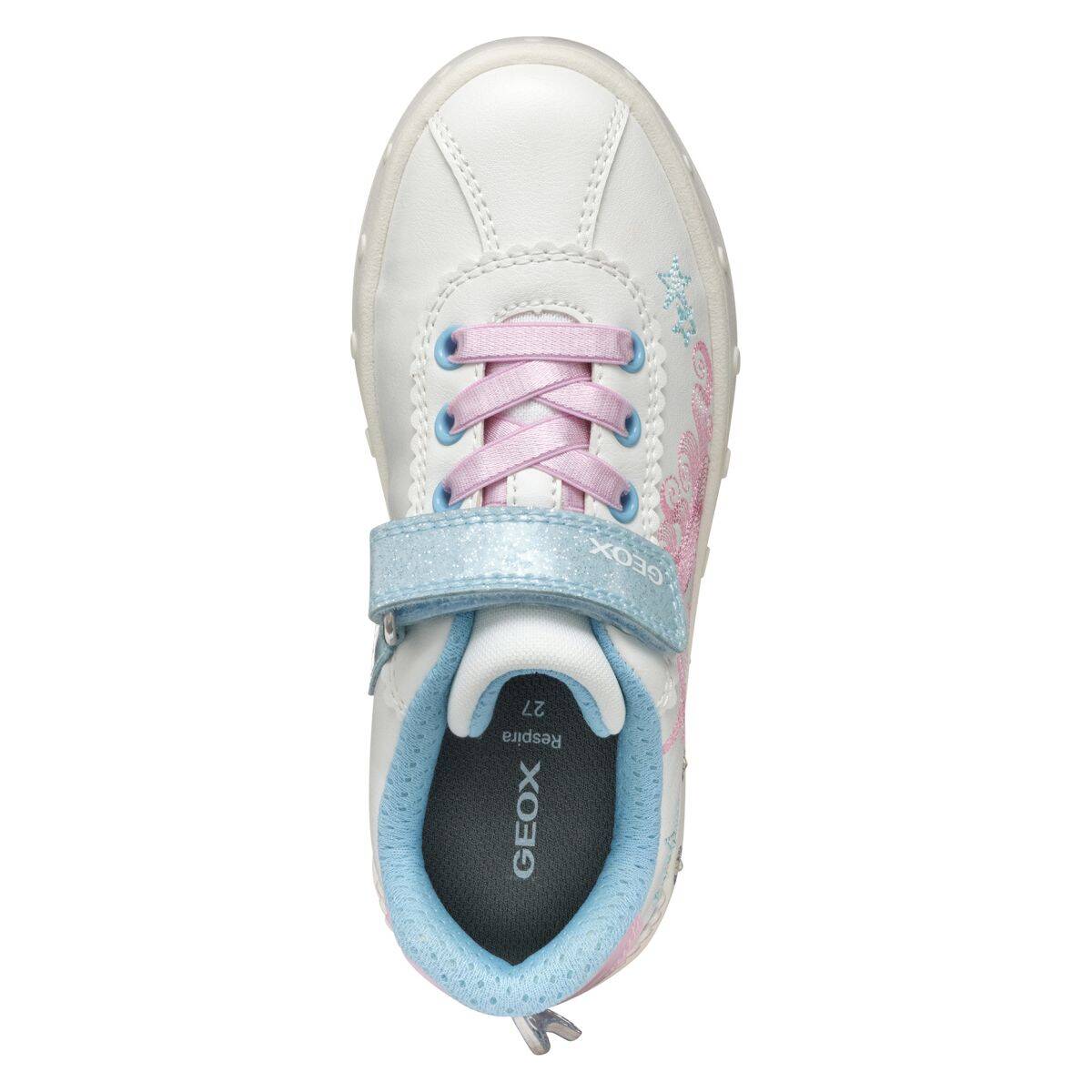 Geox čevelj nizek J558WA J SKYLIN G. A C0406 0BCKC D white/pink 28