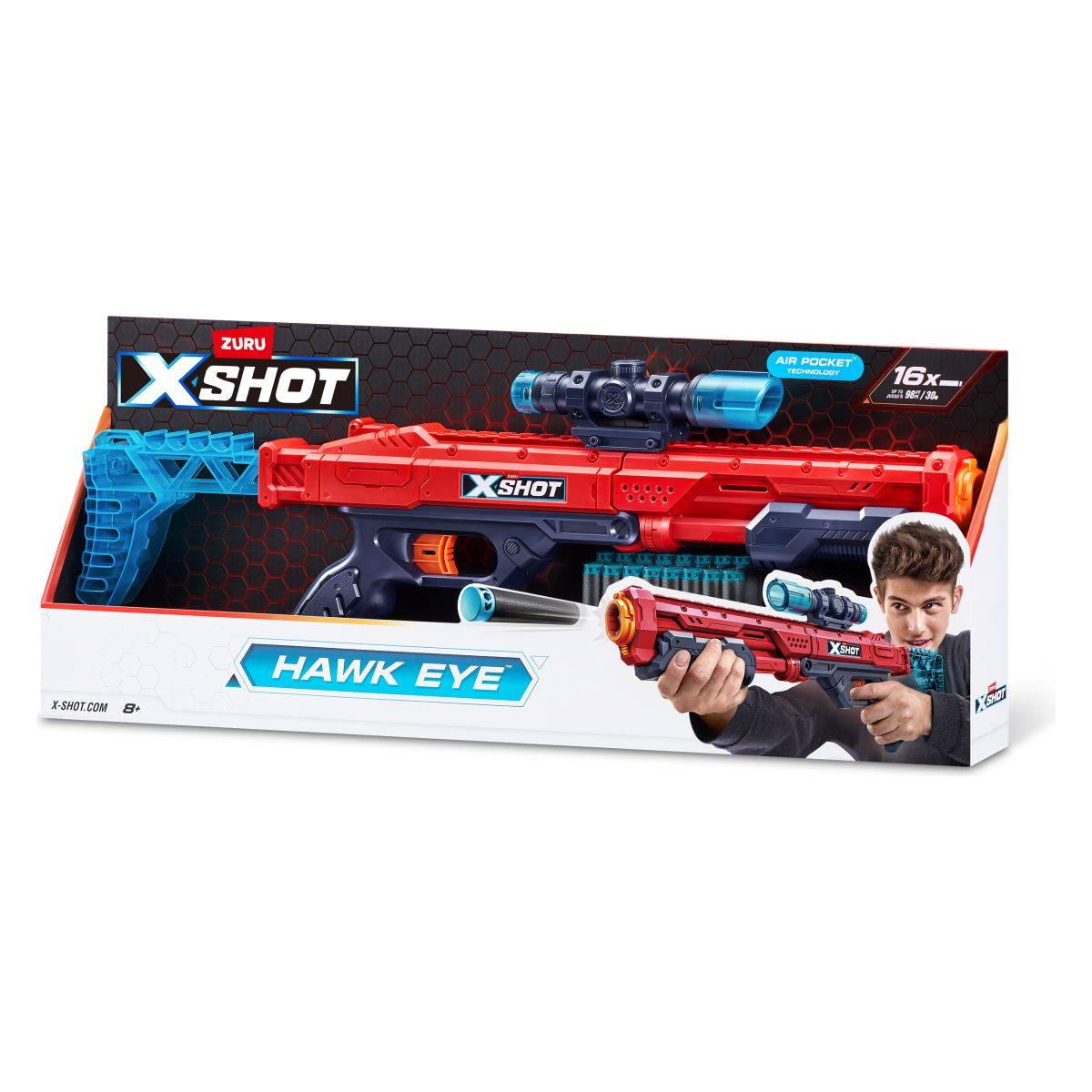 X-shot Excel izstreljevalec Hawk Eye 02204