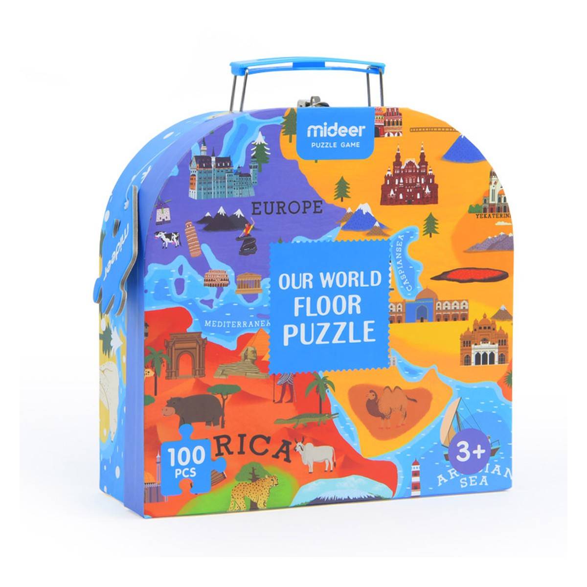 MIDEER puzzle u kovčegu - naš svijet