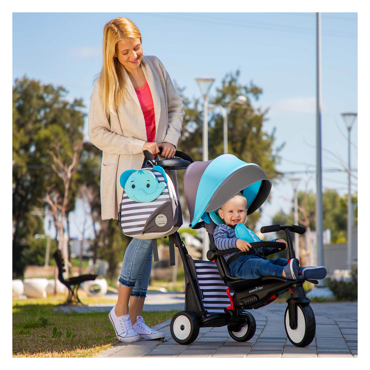 SMART TRIKE tricikl 7 u 1 STR5 -  Slonić