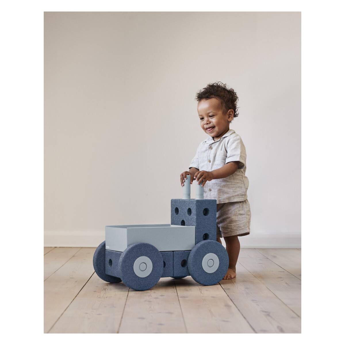 Modu Baby sprehajalec 3-in 1 Deep Blue / Sky Blue