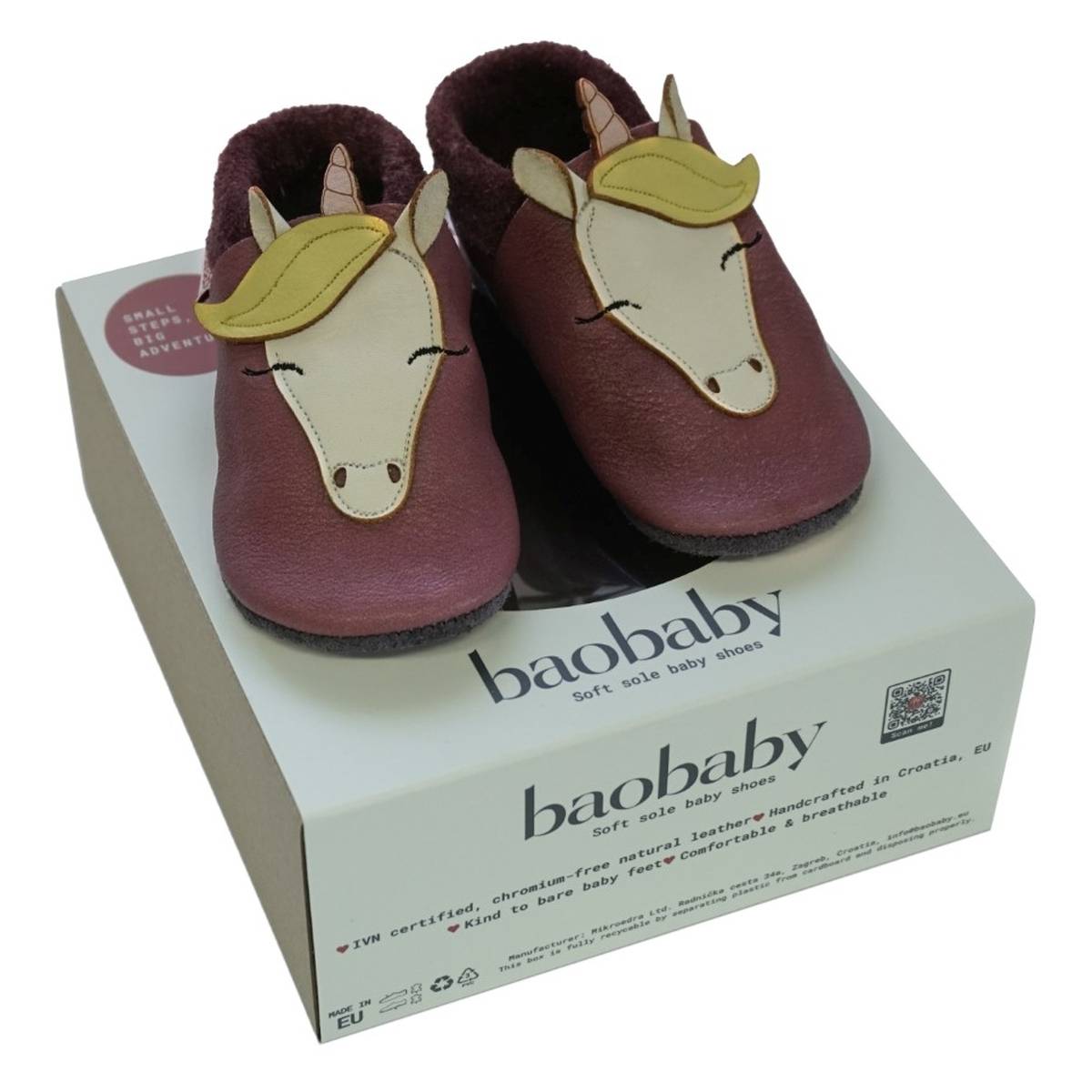 BAOBABY obuća za bebe BBCL221-2XL cipelice, Klasične, Unicorn dreams, 2XL