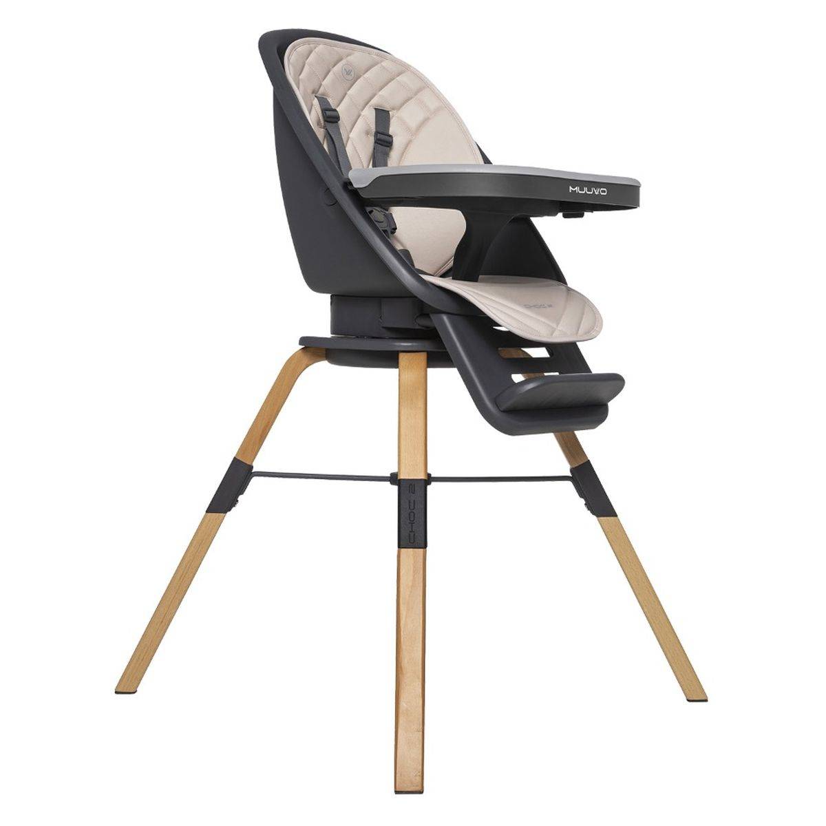 Muuvo stol za hranjenje Choc 2 beige