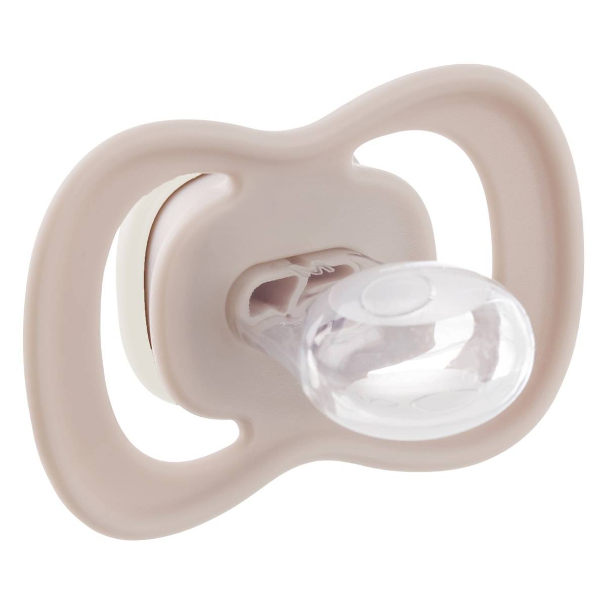 b.box tolažilna duda - silikon 2 glow 2/1 blush/latte