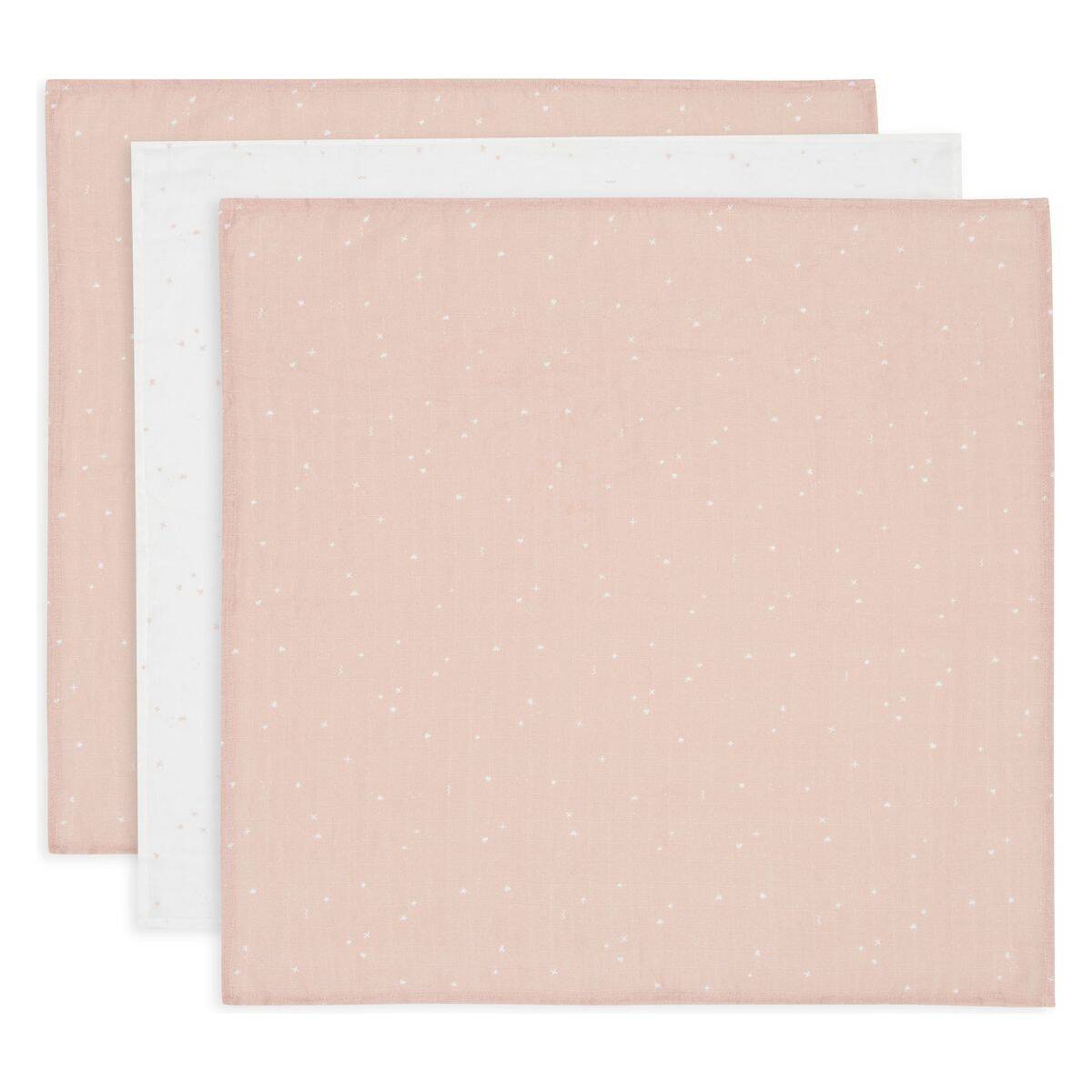 Jollein tetra plenica 3/1 70x70cm Twinkling wild rose