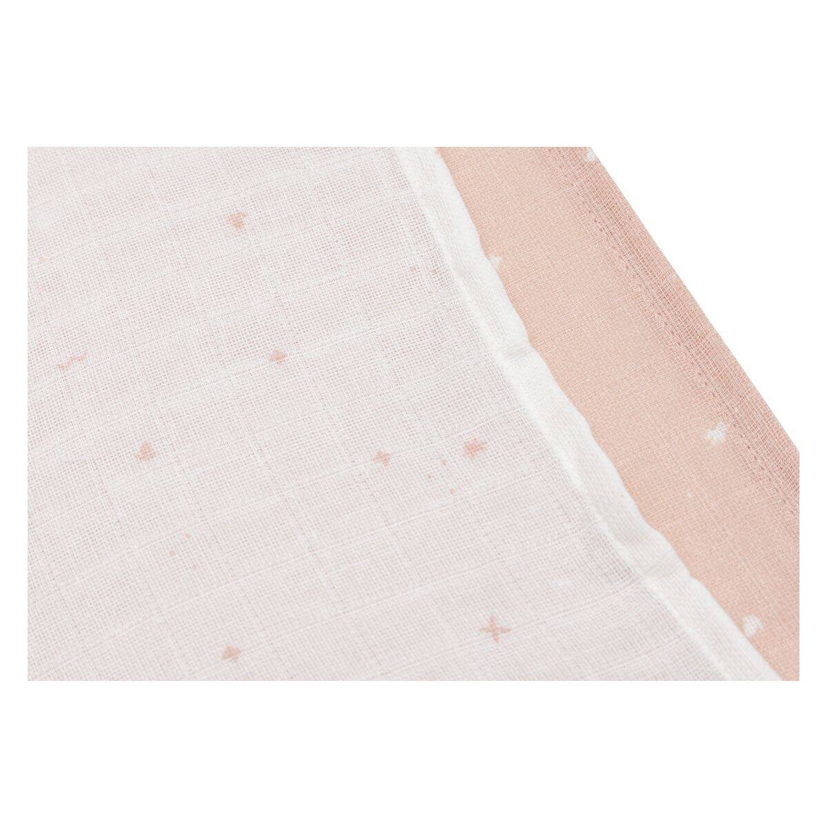 Jollein tetra plenica 3/1 70x70cm Twinkling wild rose