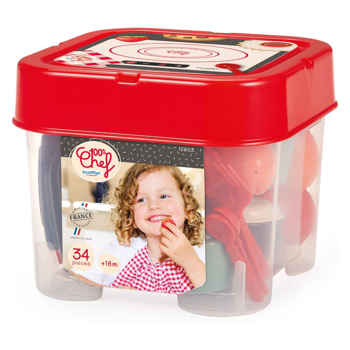 ECOIFFIER  set za jelo ,34 kom 12603