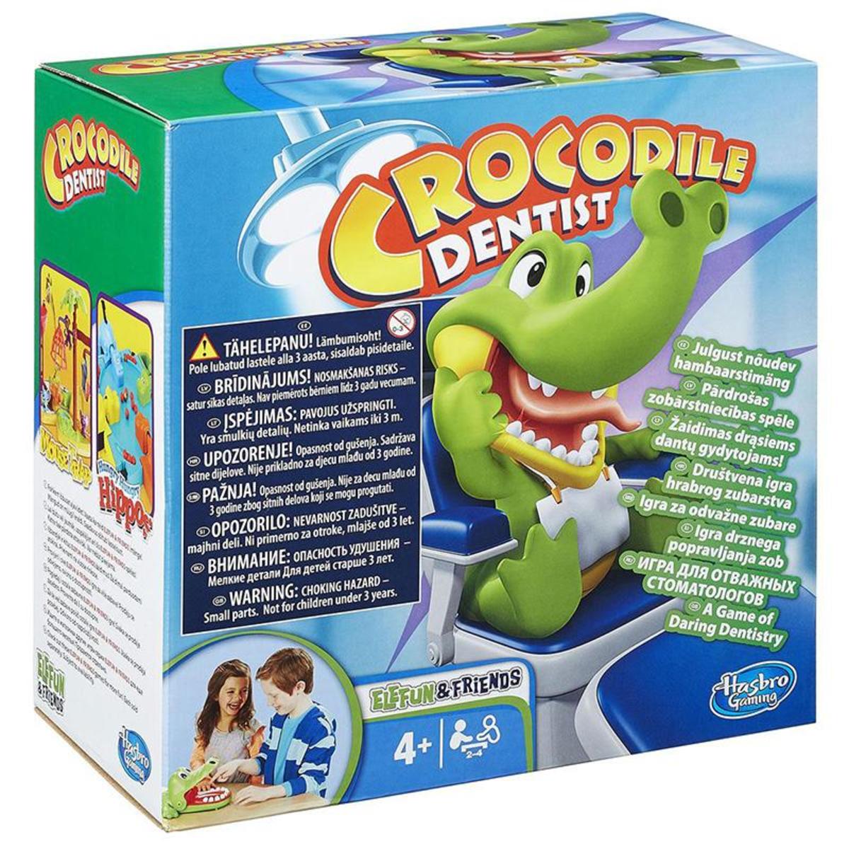 HASBRO GAMES društvena igra krokodil zubar