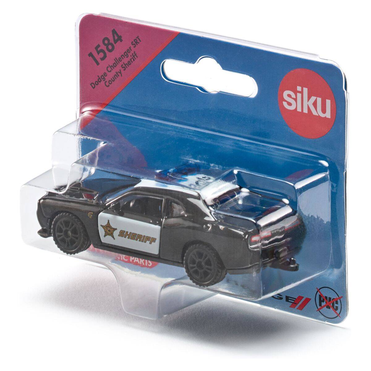 Siku Vozilo Dodge Challenger SRT County Sheriff