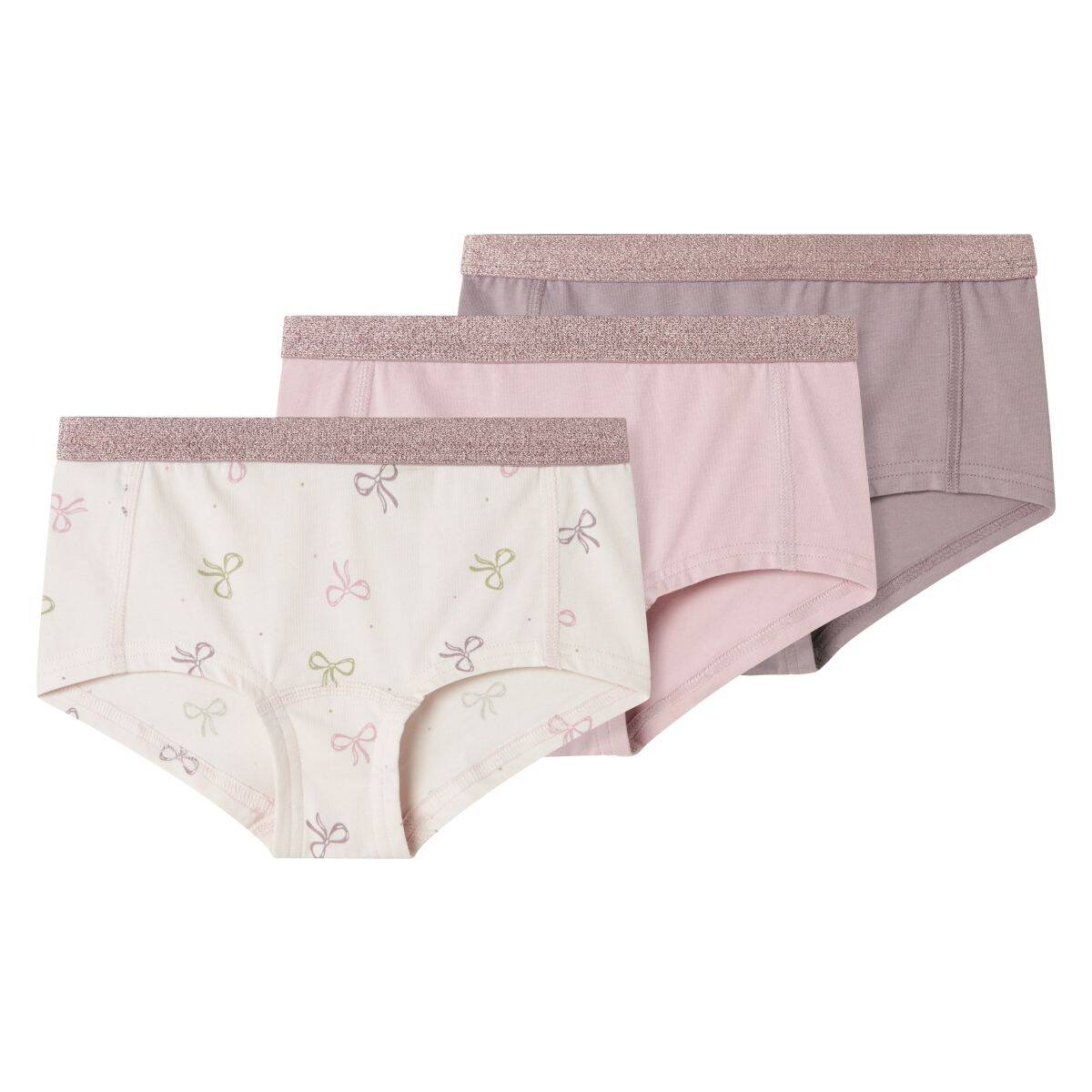 Name It spodnje hlače slip 3 kosi 13241986 NKFHIPSTER NOOS D Večbarvno 116