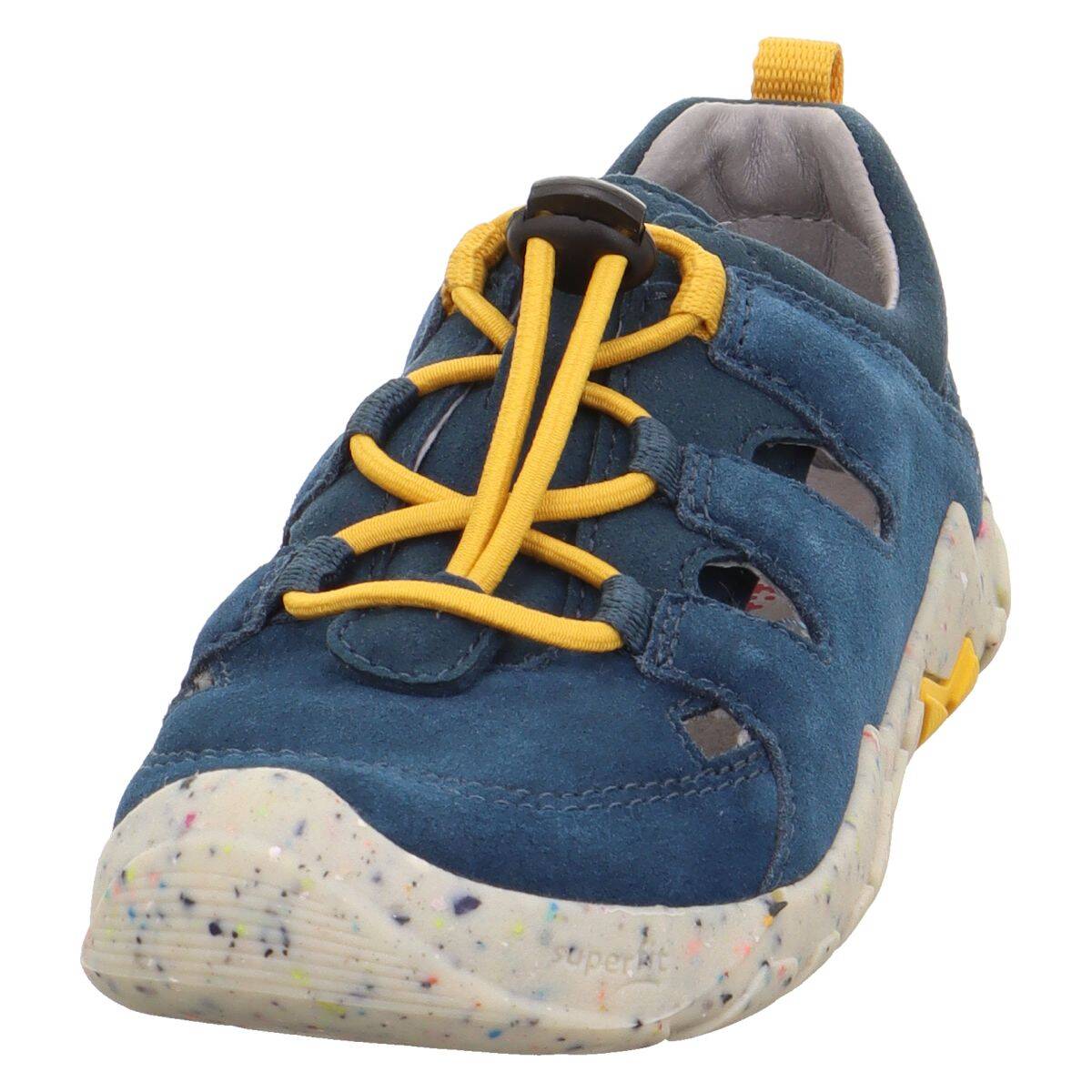 Superfit sandal TRACE 1-006037-8000 barefoot F blau/gelb 27