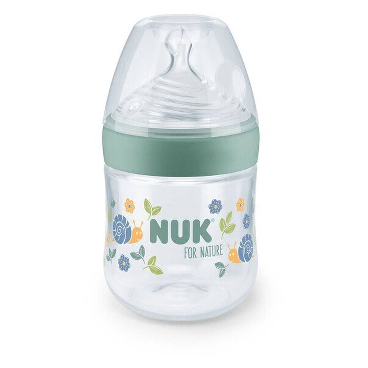 NUK plastična bočica For Nature bočica 150ml temp S MULTICOLOR