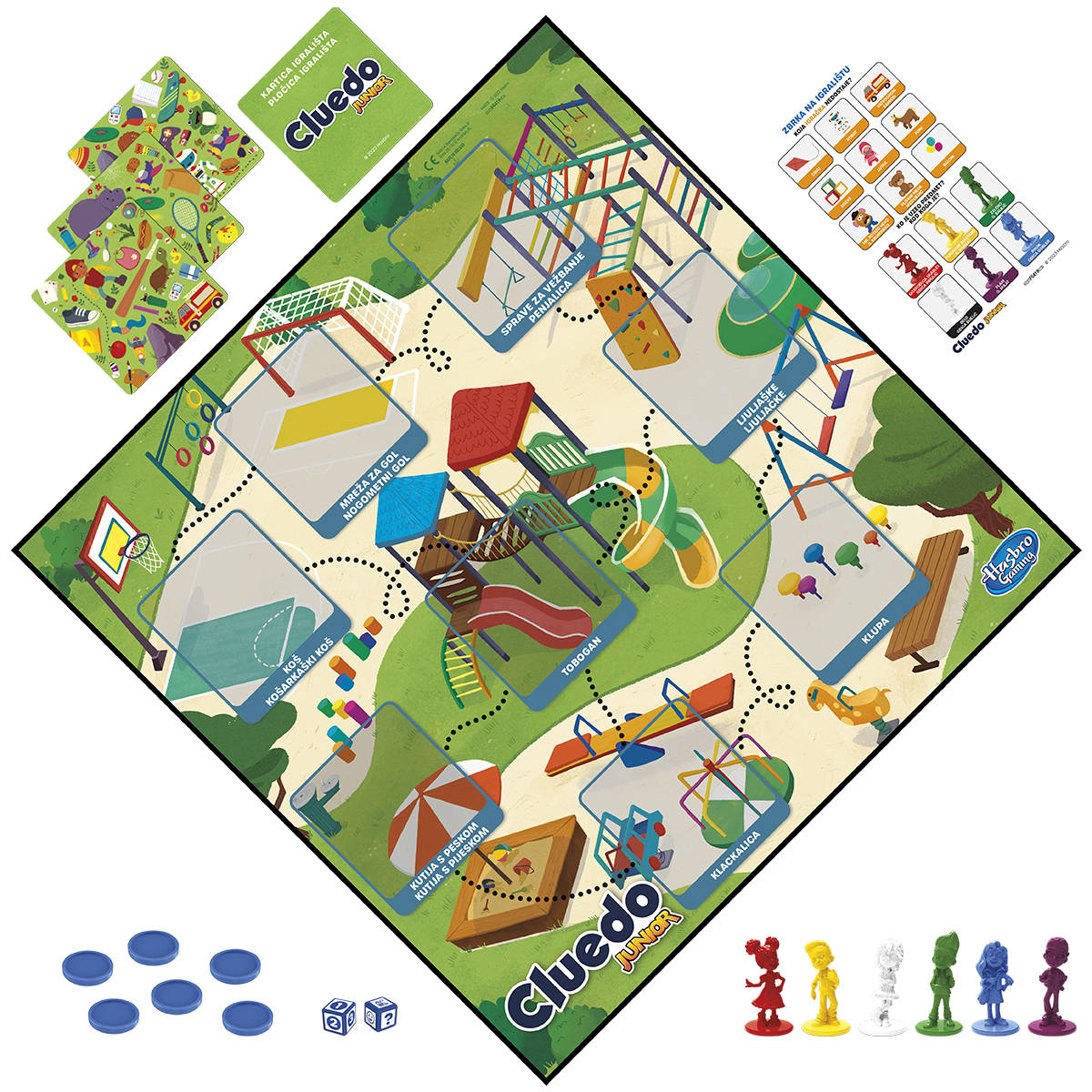HASBRO GAMES Cluedo Junior+ društvena igra
