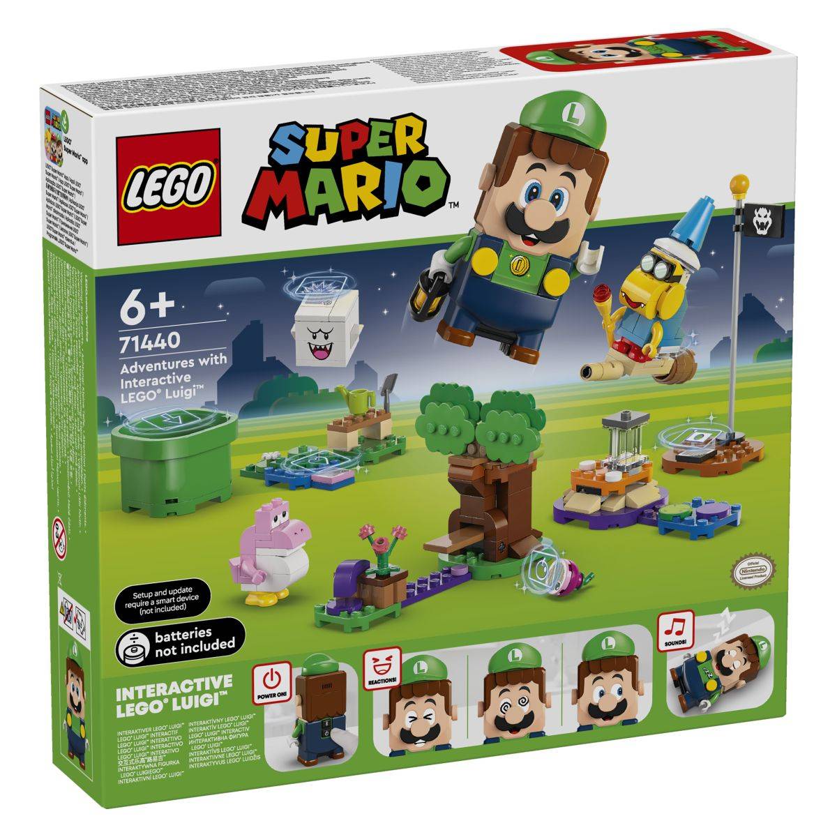 LEGO® SUPER MARIO™ 71440 Interaktivni LEGO® Luigi™ i pustolovine