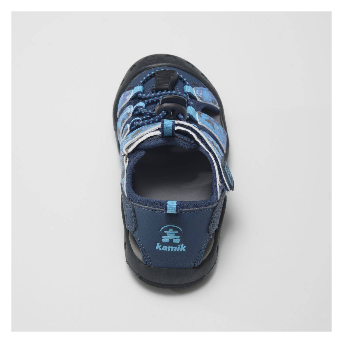 Kamik sandal HK4318 CRABPRINT F blue-bleu 28