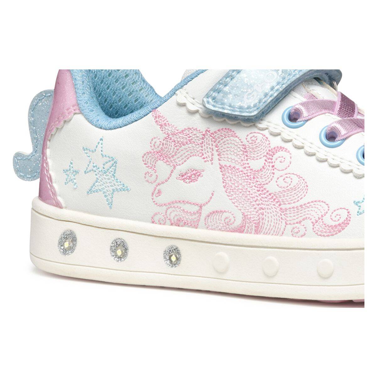 Geox čevelj nizek J558WA J SKYLIN G. A C0406 0BCKC D white/pink 30