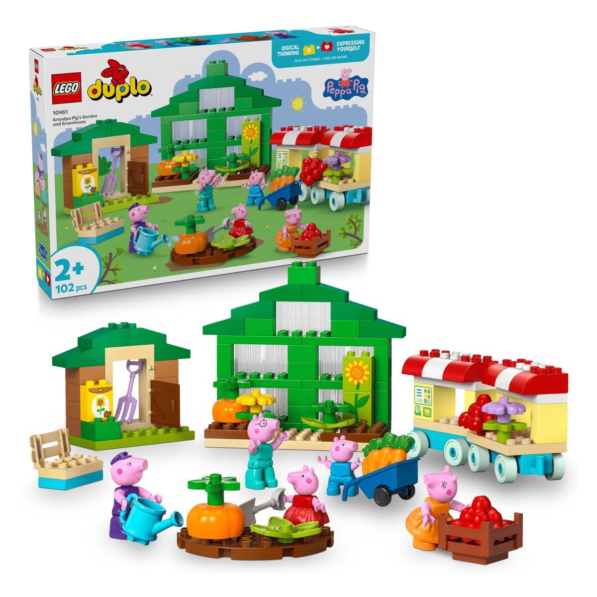 Lego® Duplo® 10461 Vrt in rastlinjak deda Pujsa