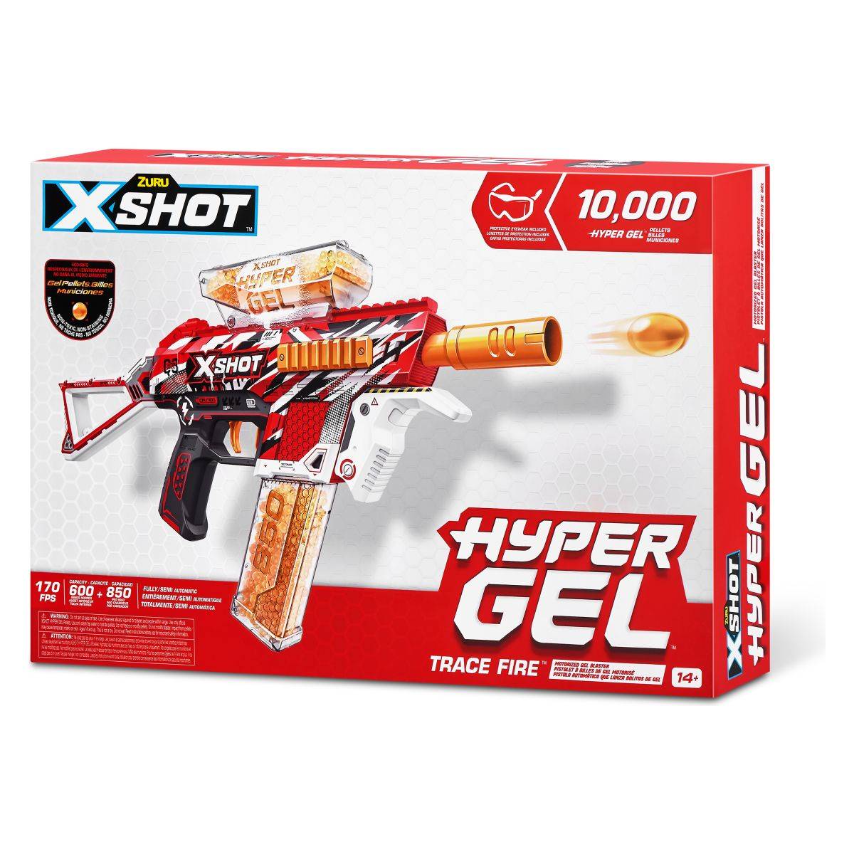 X-shot Hyper gel izstreljevalecTrace Fire 03589
