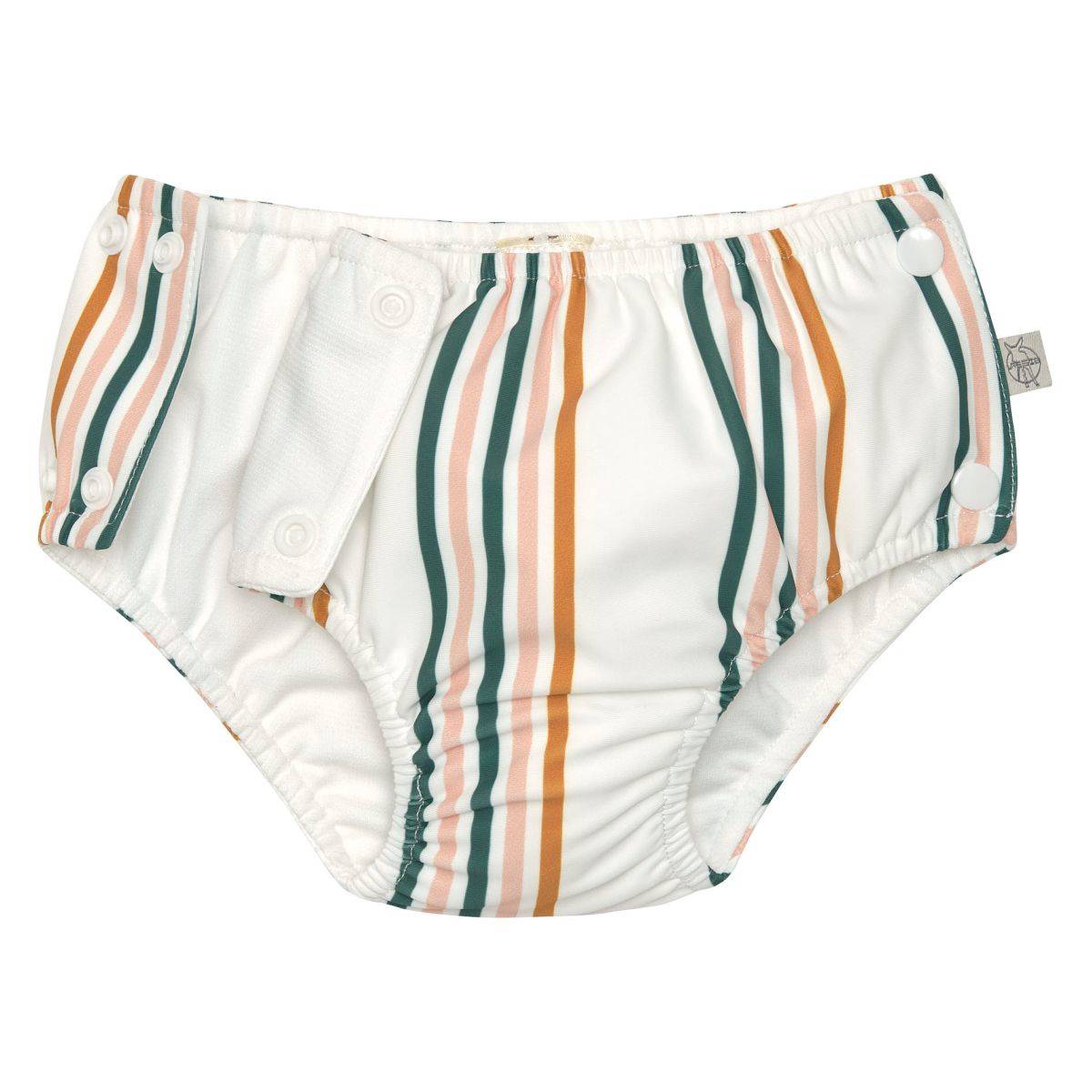 LÄSSIG pelene za plivanje, za višekratnu upotrebu 13-24m (vel. 86/92) stripes Snap Roza 86/92