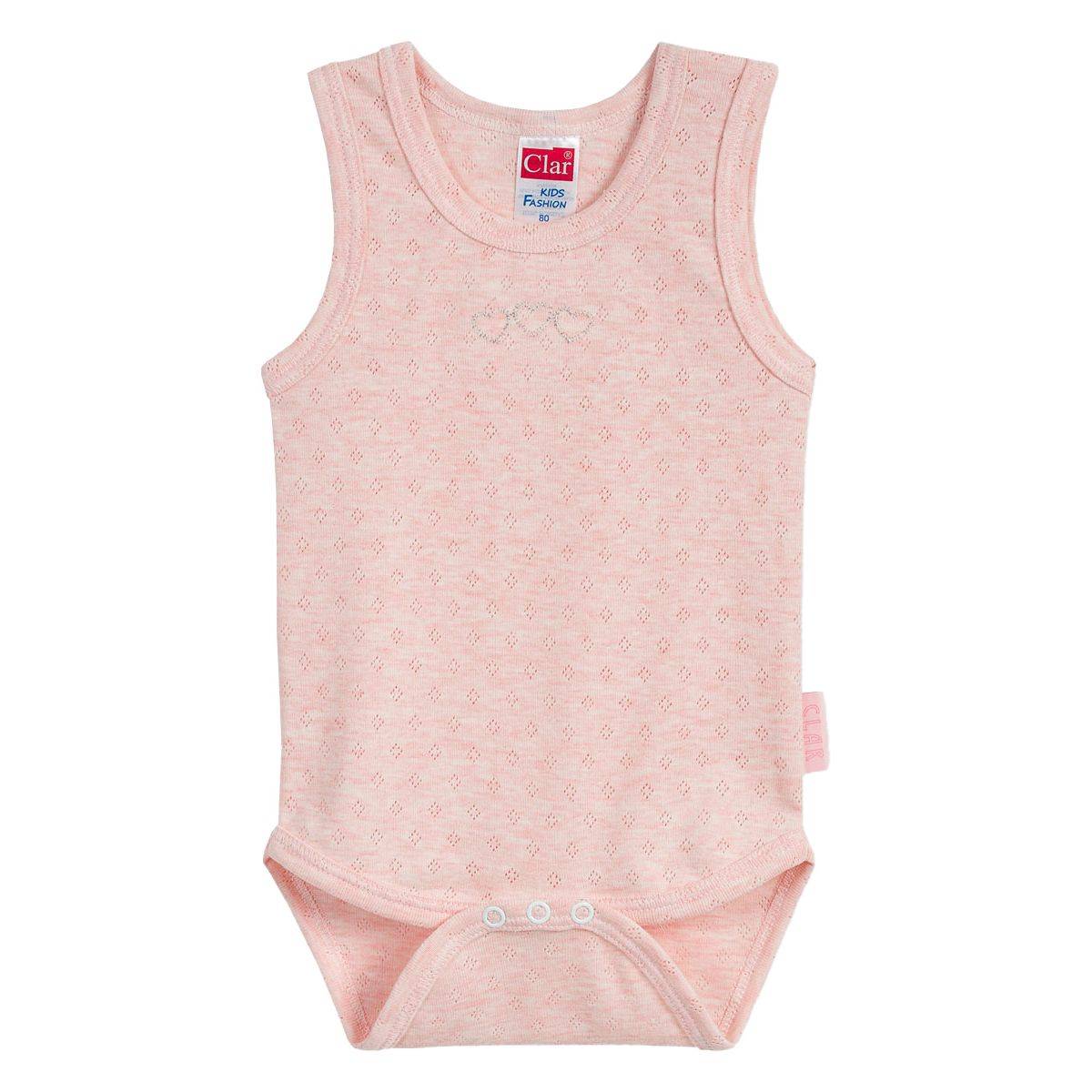 Clar zg. deli bodi BR 01802 žakard Little&Cute D Roza 98