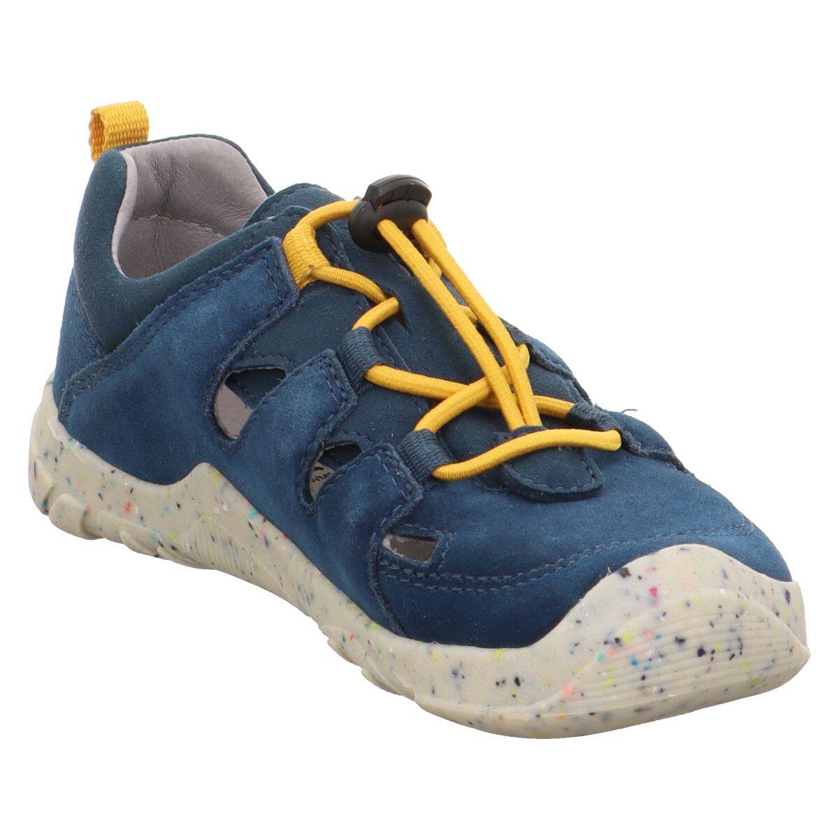 Superfit sandal TRACE 1-006037-8000 barefoot F blau/gelb 28