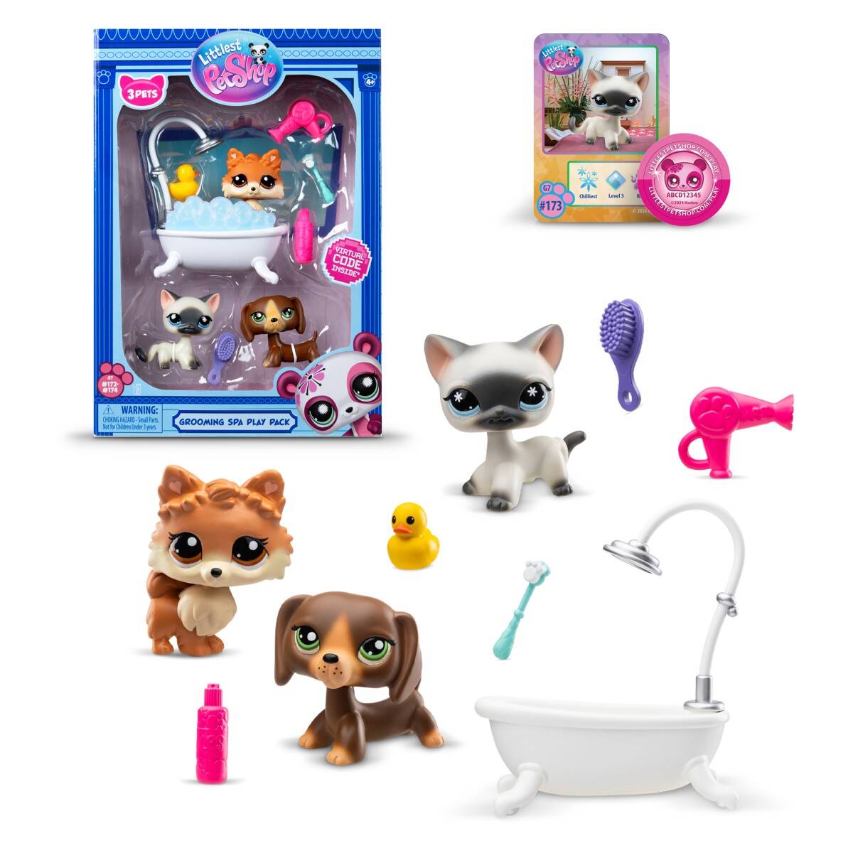 LITTLEST PET SHOP set za igru grooming spa
