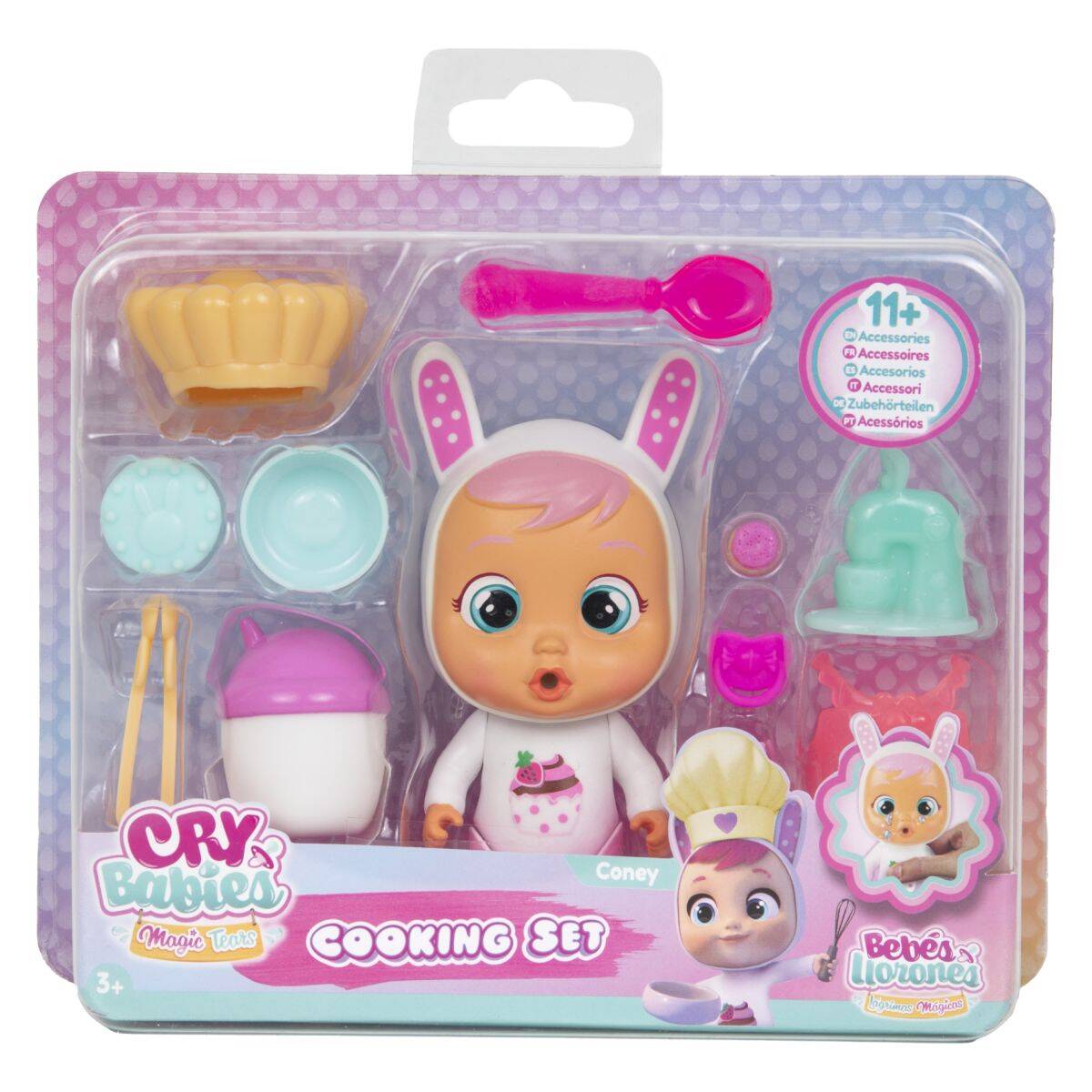 Cry Babies dojenčica - set za kuhanje