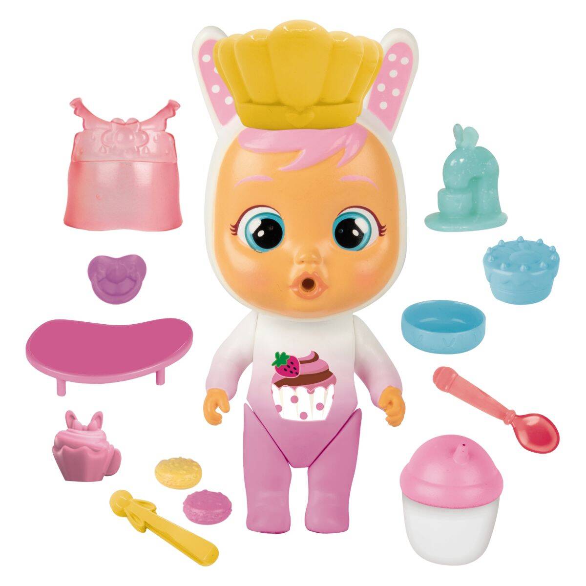 Cry Babies dojenčica - set za kuhanje
