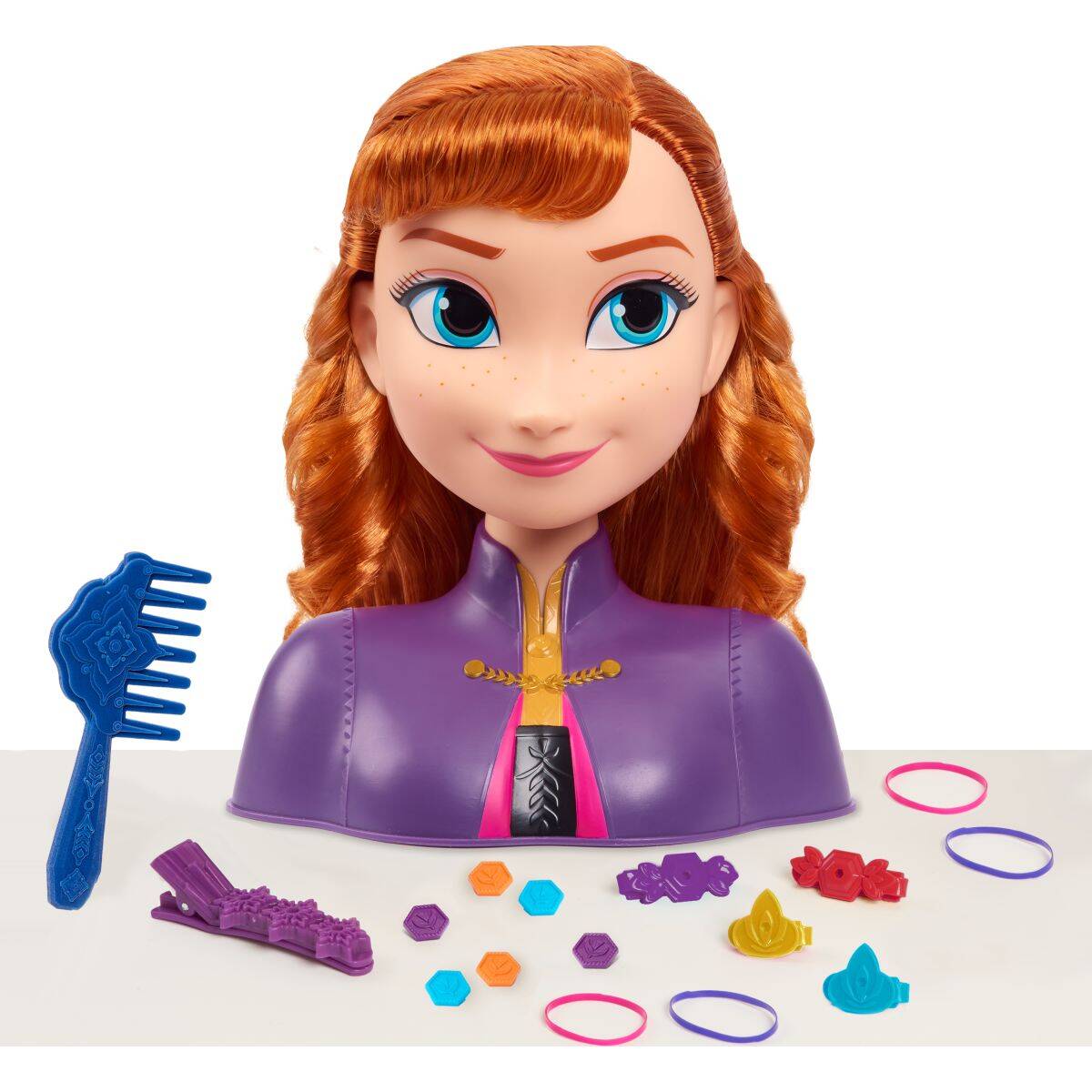 JUST PLAY glava za uređivanje Disney Frozen Anna Styling Head
