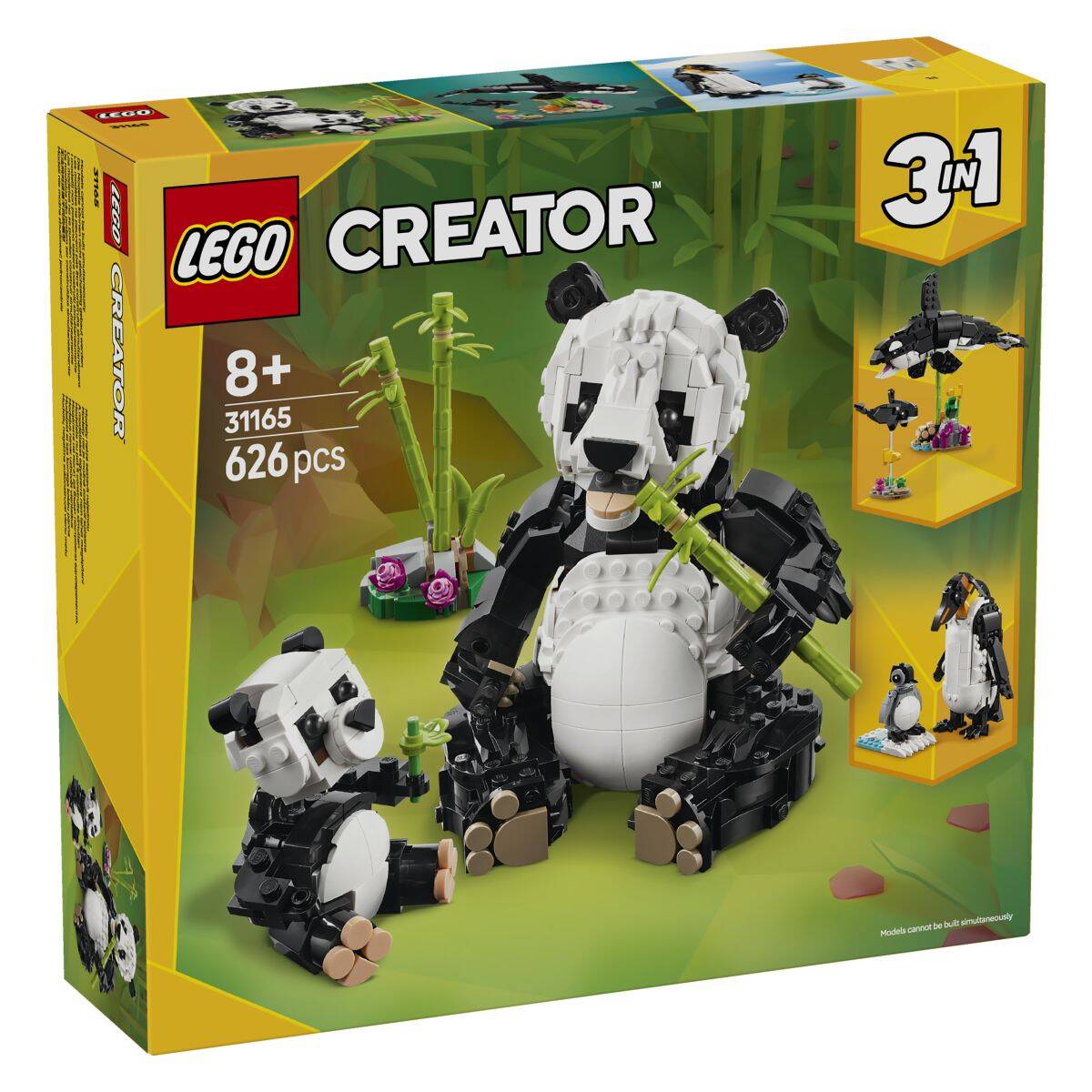Lego® Creator 31165 Divje živali: družina pand