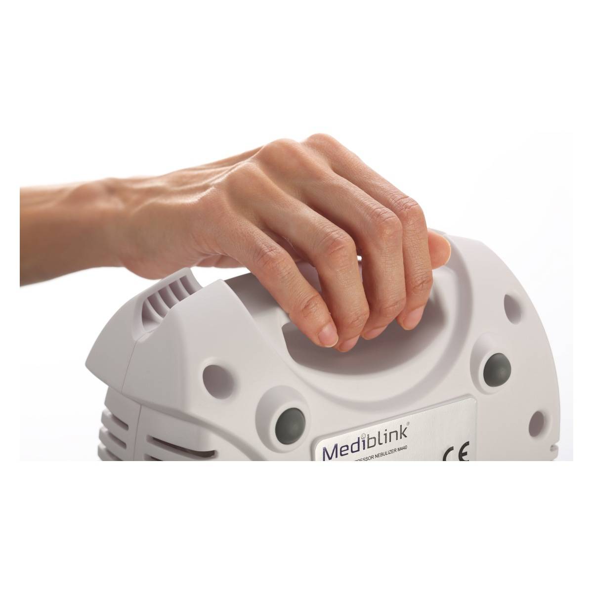 Mediblink M440 inhalator kompresorski compact Bela