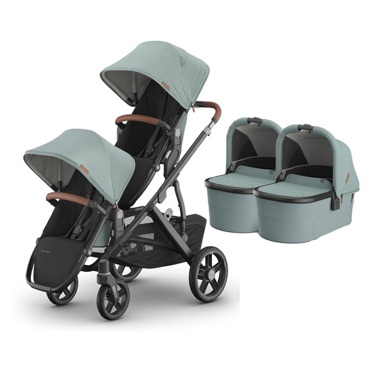 UppaBaby Voziček 2v1 Vista V3 Twin kenzi