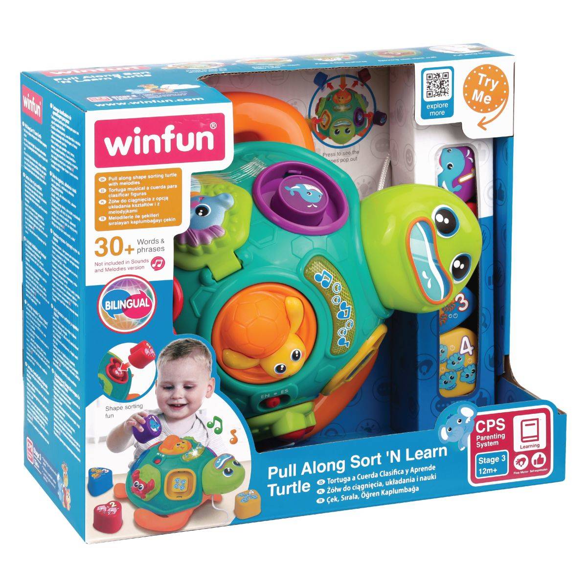 WINFUN kornjača, sortiraj i uči