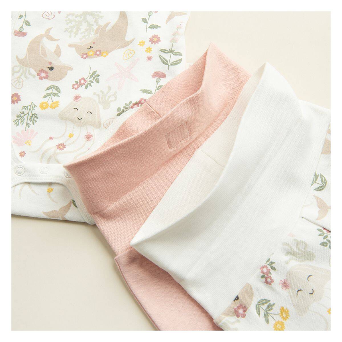 COOL CLUB čarapice do struka 2 kom bez stopala DH CCG3001916-00 Ž Šareno 62