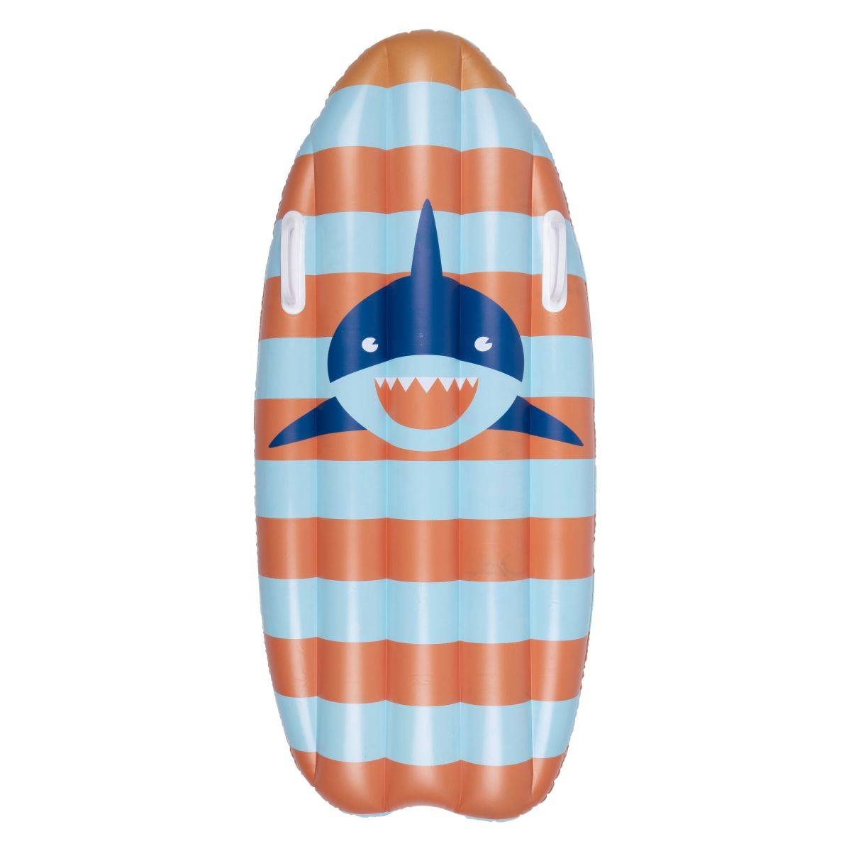 Swim Essentials napihljiva plavalna deska Striped Shark 120 cm