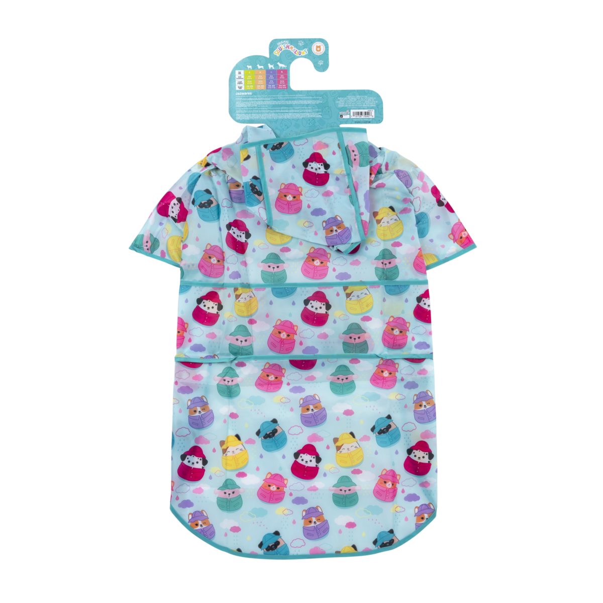 SQUISHMALLOWS PETS kabanica (S) - it's raining Squish