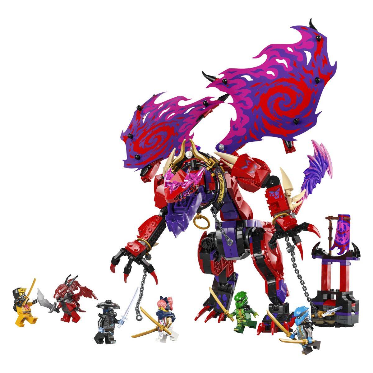 Lego® Ninjago® 71832 Zmaj kaosa Thunderfang
