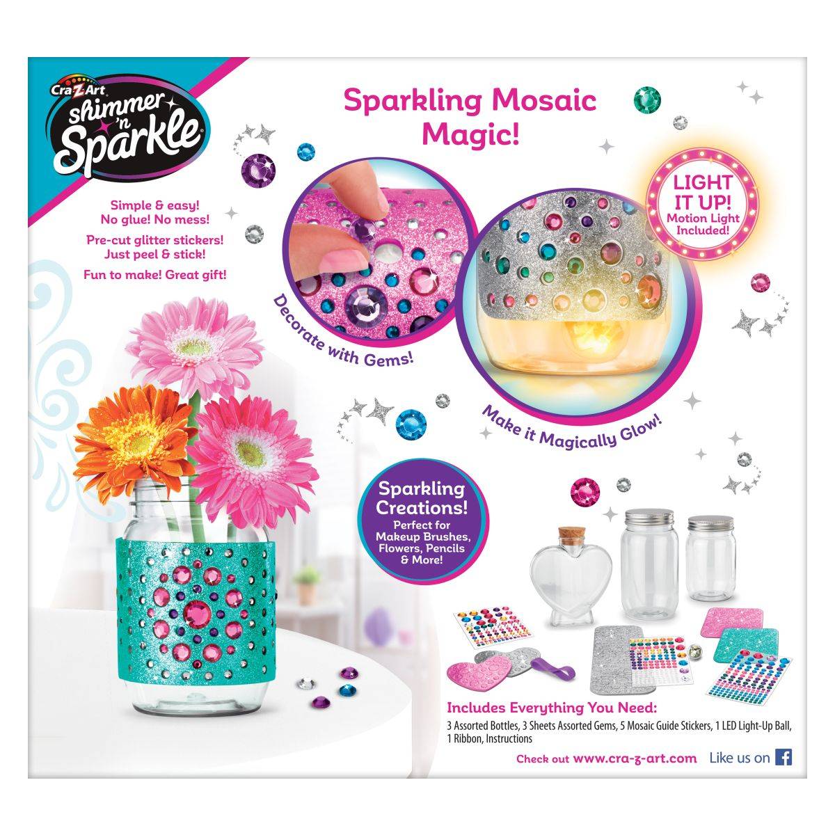 Crazart set Naredite mozaik Mosaic Gem