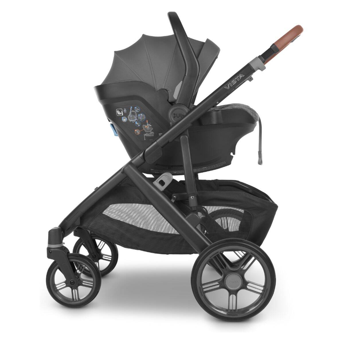 UppaBaby Voziček 2v1 Vista V3 Twin kenzi