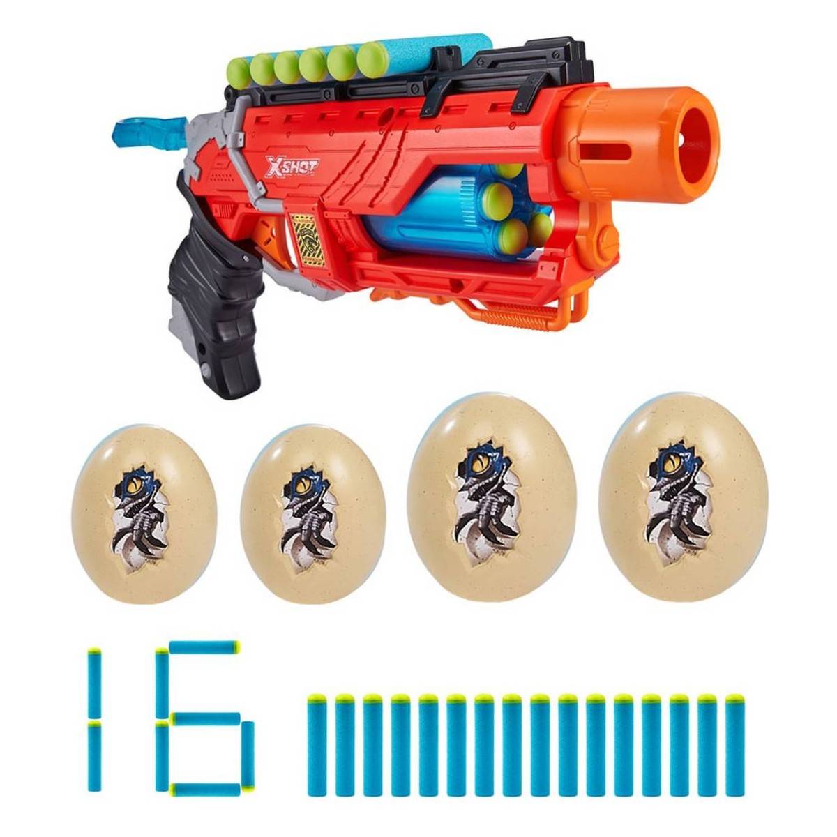 X-SHOT dino attack pištolj striker
