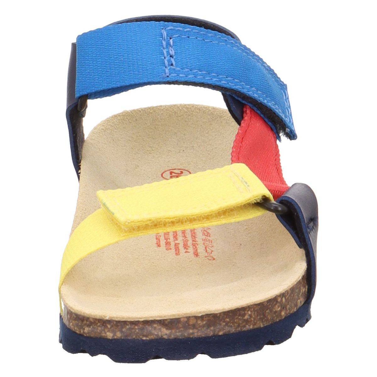 Superfit sandal FUSSBETTPANTOFFEL 1-000116-8010 F blau/mehrfarbig 26