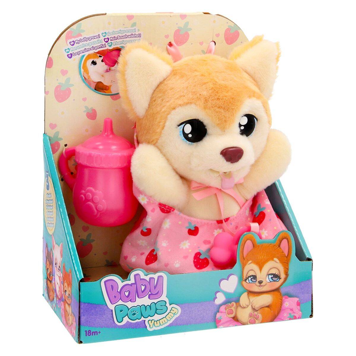 Imc Toys pliš Baby Paws Yummy