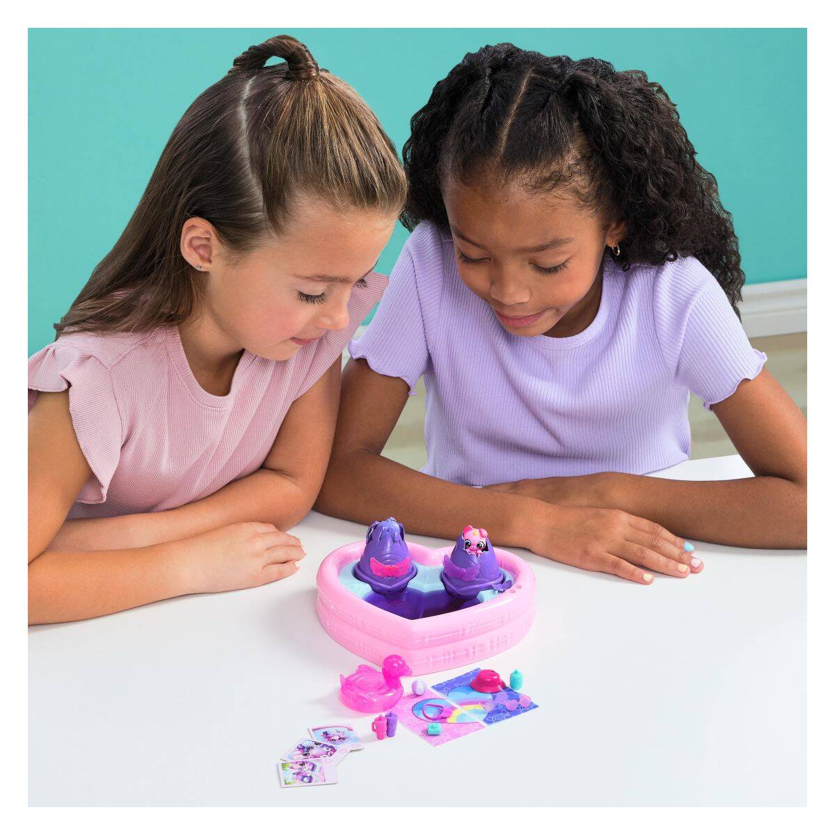 HATCHIMALS Neon Rainbow bazen srce