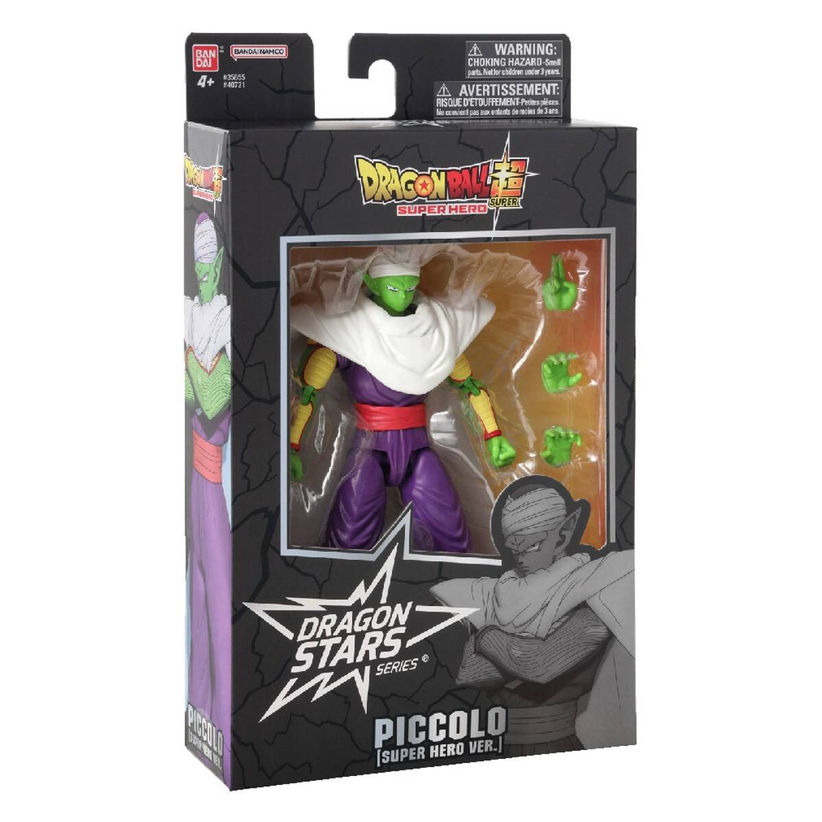 BANDAI Dragon ball DS Piccolo super hero figura 17 cm 40721