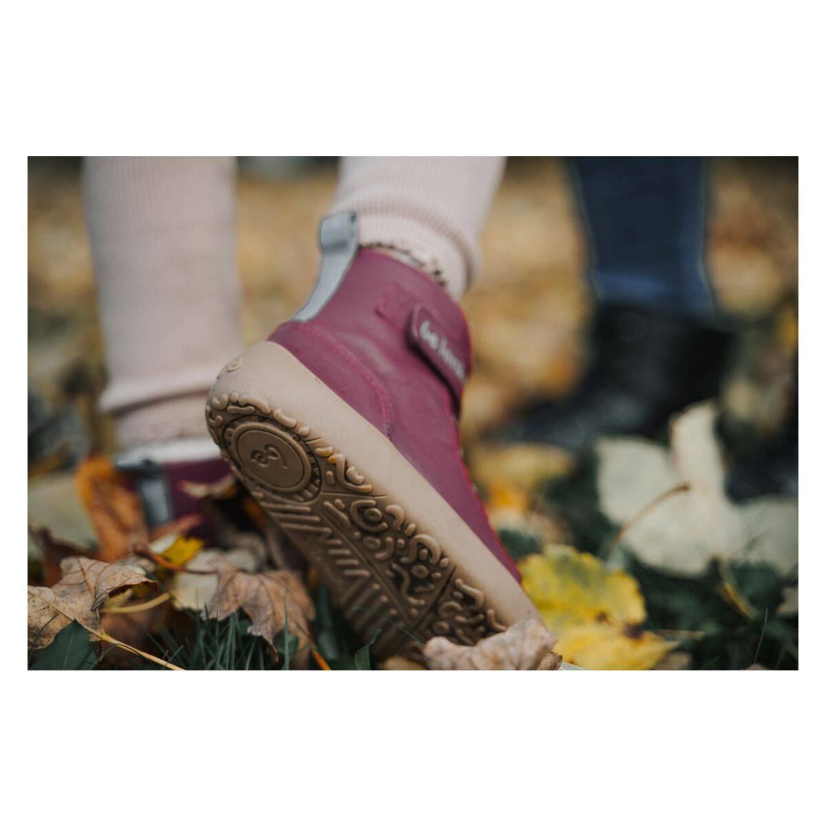 Be Lenka čevelj gležnjar Winter Kids barefoot D dark cherry red 28